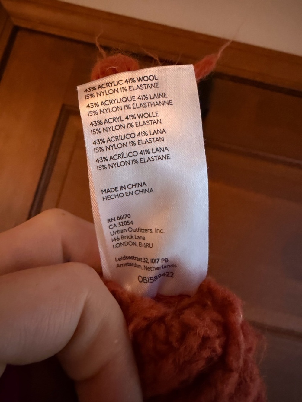 ANTHROPOLOGIE MAEVE ZIP FRONT CARDIGAN IN RED SWAN - Picture 11 of 11